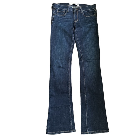 Abercrombie & Fitch Denim - Abercrombie & Fitch The A&F Boot Dark Wash Size 2R W26 L33